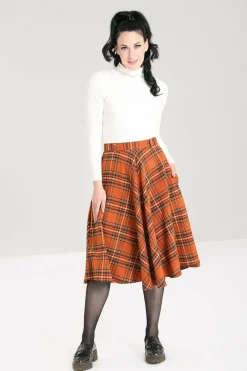 Women Hell Bunny Knee Skirts<Tawny Skirt