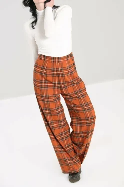 Women Hell Bunny Trousers<Tawny Trousers
