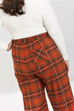 Women Hell Bunny Trousers<Tawny Trousers