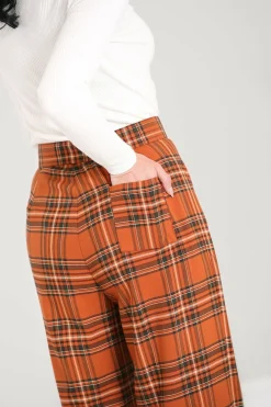 Women Hell Bunny Trousers<Tawny Trousers