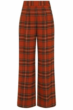 Women Hell Bunny Trousers<Tawny Trousers