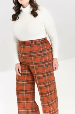 Women Hell Bunny Trousers<Tawny Trousers