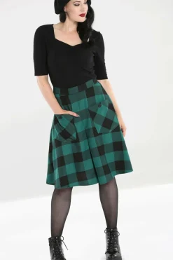 Women Hell Bunny Midi Skirts<Teen Spirit Mid Skirt