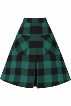 Women Hell Bunny Midi Skirts<Teen Spirit Mid Skirt