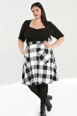 Women Hell Bunny Midi Skirts<Teen Spirit Mid Skirt