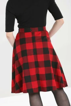 Women Hell Bunny Midi Skirts<Teen Spirit Mid Skirt
