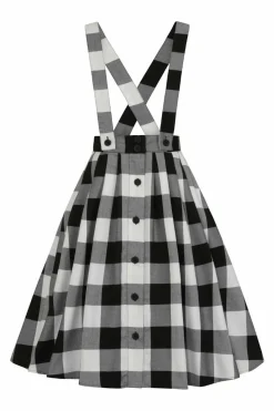 Women Hell Bunny Knee Skirts<Teen Spirit Pinafore Skirt