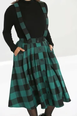 Women Hell Bunny Knee Skirts<Teen Spirit Pinafore Skirt