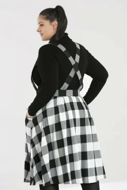 Women Hell Bunny Knee Skirts<Teen Spirit Pinafore Skirt