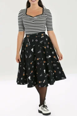 Women Hell Bunny Midi Skirts<Trick Or Treat 50'S Skirt