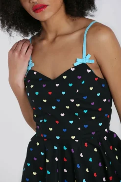 Women Hell Bunny Knee Dresses<True Love Mid Dress
