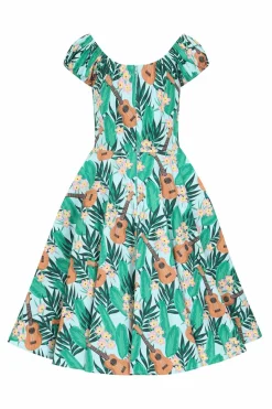Women Hell Bunny Midi Dresses<Ukulele Dress