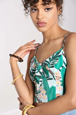 Women Hell Bunny Crop Tops<Ululani Crop Top