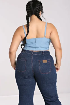 Women Hell Bunny Crop Tops<Utah Crop Top
