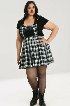 Women Hell Bunny Mini Dresses<Vernon Pinafore Dress