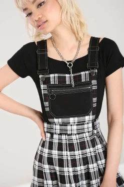 Women Hell Bunny Mini Dresses<Vernon Pinafore Dress
