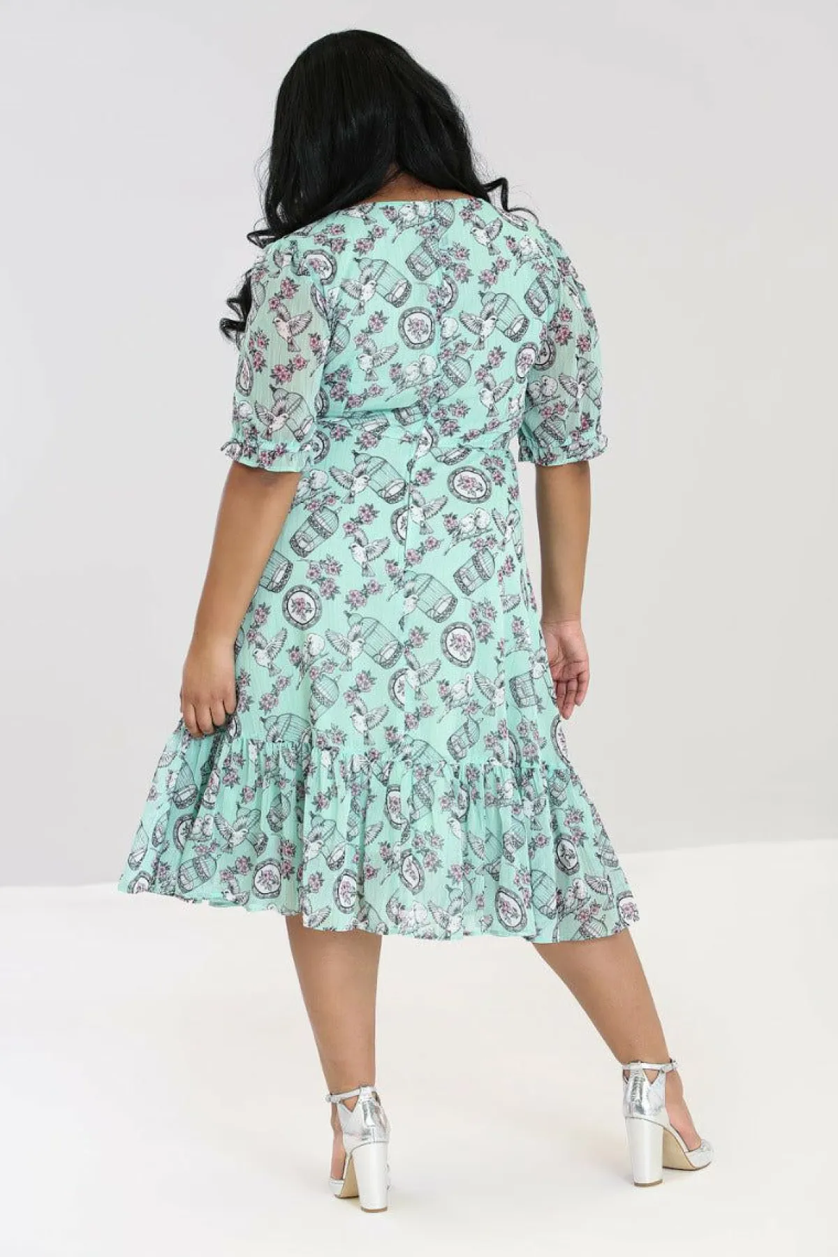 Women Hell Bunny Midi Dresses<Willow Sparrow Dress