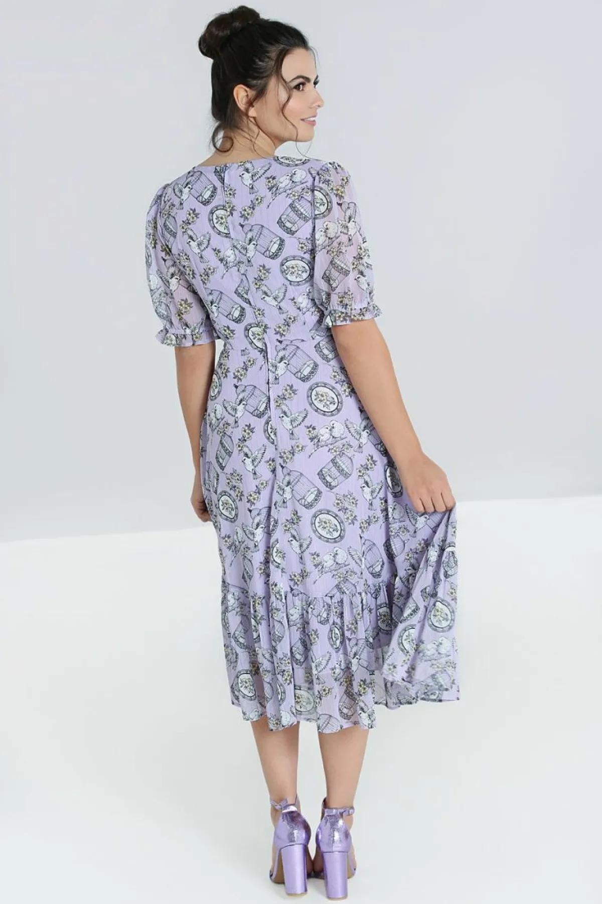 Women Hell Bunny Midi Dresses<Willow Sparrow Dress