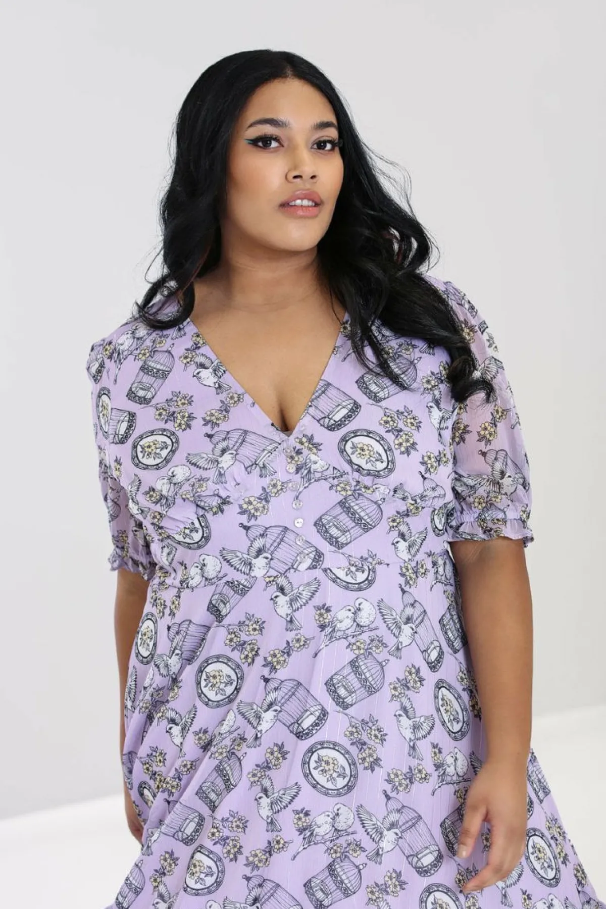 Women Hell Bunny Midi Dresses<Willow Sparrow Dress