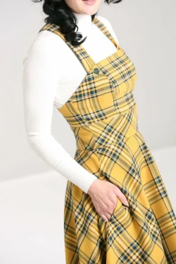 Women Hell Bunny Midi Dresses<Wither Pinafore Dress
