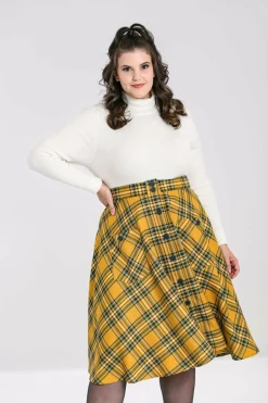 Women Hell Bunny Midi Skirts<Wither Skirt