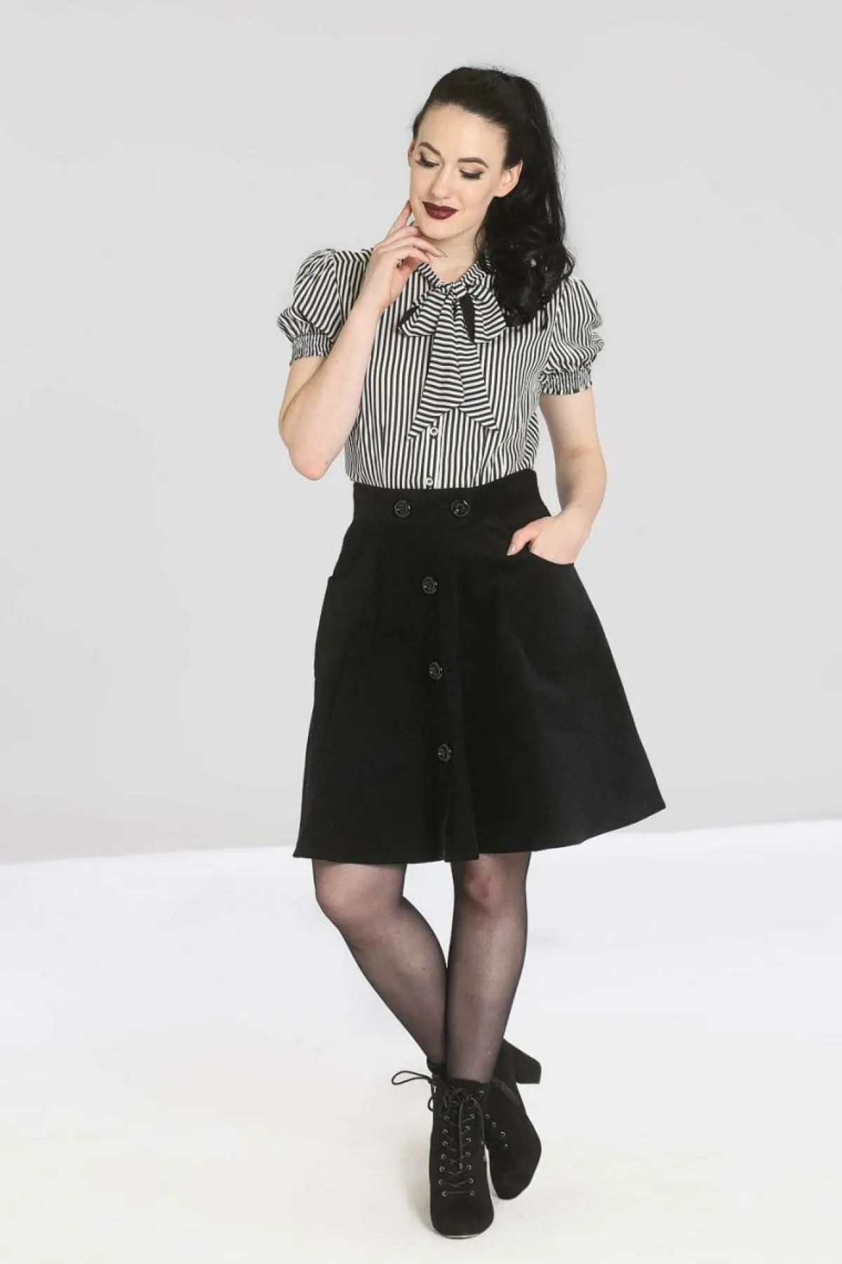 Women Hell Bunny Mini Skirts<Wonder Years Mini Skirt