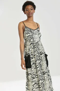 Women Hell Bunny Maxi Dresses<Zebra Maxi Dress