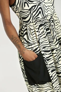Women Hell Bunny Maxi Dresses<Zebra Maxi Dress