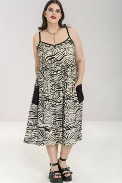 Women Hell Bunny Maxi Dresses<Zebra Maxi Dress