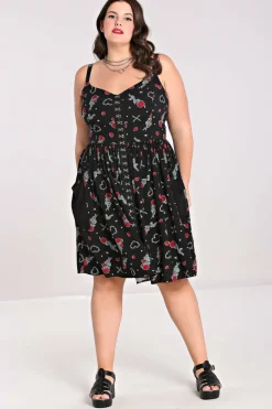Women Hell Bunny Knee Dresses<Zoey Knee Dress