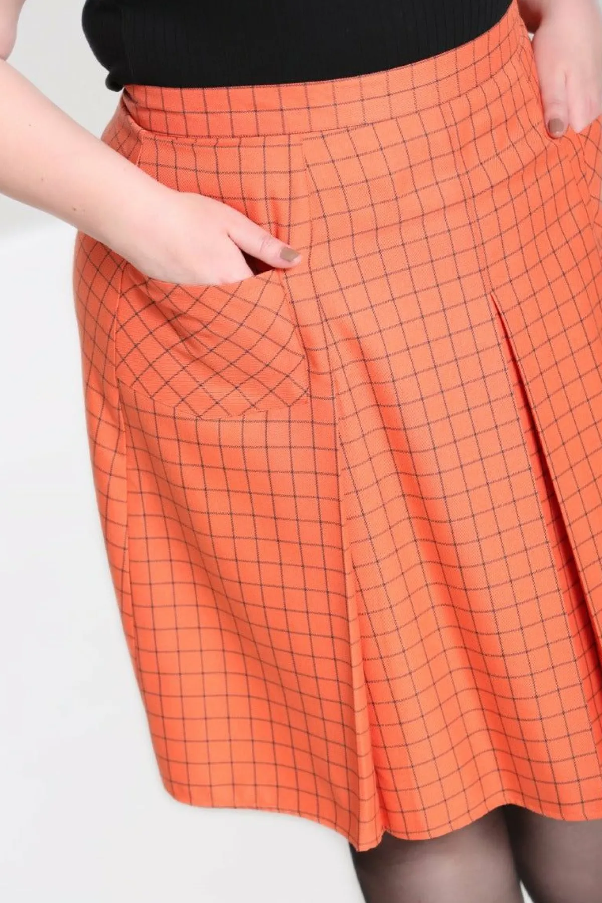 Women Hell Bunny Knee Skirts<Zora Skirt